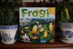 "Frogi" to rodzinna gra logiczna od wydawnictwa Granna (fot.Ewelina Zielińska)
