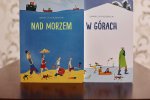 "W górach" i "Nad morzem" to książki obrazkowe od wydawnictwa Babaryba (fot. Ewelina Zielińska)