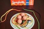 "Spaghetti" to zręcznościowa gra rodzinna inspirowana włoską kuchnią od wydawnictwa Granna (fot. Ewelina Zielińska)