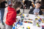 Na zabawę klockami Lego Education zaprosiło Centrum Edukido (fot. Katarzyna Szawińska)