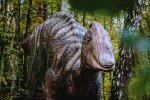 W Dino Parku pojawiły się pierwsze makiety dinozaurów (fot. archiwum zdjęć FB Arkadiusz Chęciński)