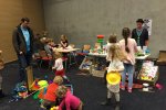 Darmowe warsztaty i animacje były sporą atrakcją dla odwiedzających targi dzieci (fot. mat. Silesia Dzieci)