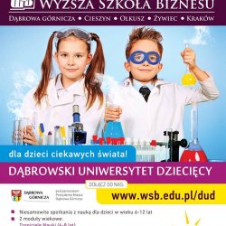 Dąbrowski Uniwersytet Dziecięcy zaprasza do siebie dzieci w wieku od 6 do 12 lat (fot. materiały DUD)