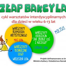 "Złap bakcyla" to cykl bezpłatnych warsztatów dla mieszkańców Jastrzębia-Zdroju w wieku 6-13 lat (fot. mat. organizatora)