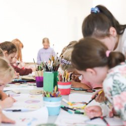 Akademia Małego Artysty to spotkanie ze sztuką dla dzieci w Bytomskim Centrum Kultury (fot. mat. organizatora)