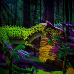 Wystawę pt. „Dinozaury na żywo” będzie można zwiedzać do 12 czerwca (fot. mat. organizatora)