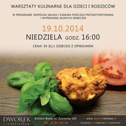 Warsztaty kulinarne odbędą się w Dworku w Bielsku-Białej (fot. materiały organizatora)