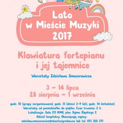 "Lato w mieście muzyki 2017" to zajęcia muzyczne prowadzone przez Zdzisława Smucerowicza (fot. mat. Katowice Miasto Ogrodów)
