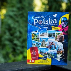 "Kierunek Polska" to przewodnik dla młodych podróżników wydany przez Zieloną Sowę (fot. Ewelina Zielińska)