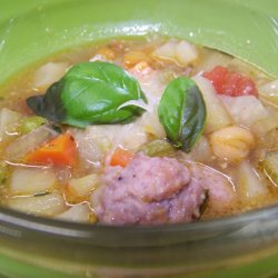 Zupa minestrone (fot. mat. Cynamonu)
