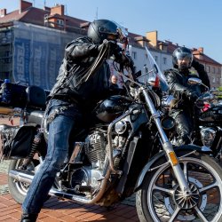 Impreza to m.in. parada motocykli ulicami miasta (fot. mat. prasowe UM Bytom)