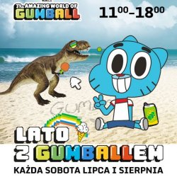 Gumball to bohater kreskówki, uwielbiany przez dzieci (fot. mat. organizatora)