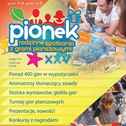 To już XXV edycja Pionka - rodzinnego spotkania z grami planszowymi (fot. mat. organizatora)