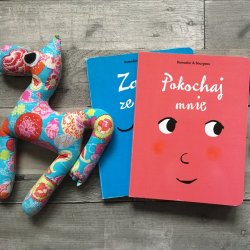 Błękitno-różowy duet wydawnictwa Babaryba (fot. Ewelina Zielińska/SilesiaDzieci.pl)