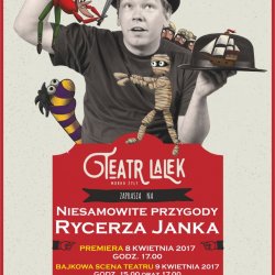 "Niesamowite przygody rycerza Janka!" to spektakl Teatru Lalek Marka Żyły (fot. mat. organizatora)