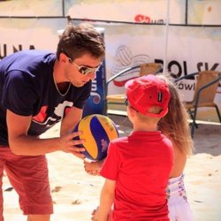Jeden z najlepszych polskich siatkarzy plażowych poprowadzi warsztaty w Cieszynie (fot. Łukasz Kardynał/www.sportsphotos.eu)