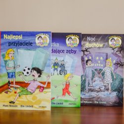"Przygody w Raju" to seria książek do samodzielnego czytania wydawnictwa Zakamarki (fot. Ewelina Zielińska)