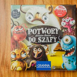 "Potwory do szafy" to gra wydawnictwa Granna rozwijająca pamięć dzieci (fot. Ewelina Zielińska)