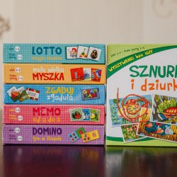 "Klub przedszkolaka" to seria gier dla najmłodszych od wydawnictwa Granna (fot. Ewelina Zielińska)