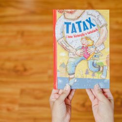 "Tatax i inne historyjki o tatusiach" to opowiadania Barbary Stenki wydane przez wydawcnitwo Bis (fot. Ewelina Zielińska)
