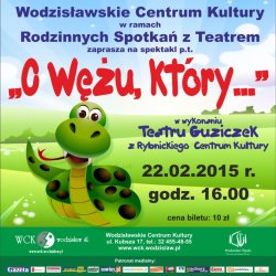 Wodzisławskie Centrum Kultury zaprasza na spektakl (fot. mat. organizatora)