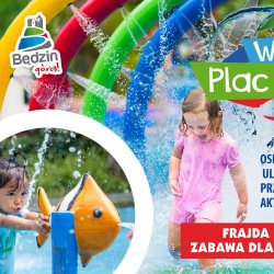 W wakacje będzie można bawić się na Wodnym Placu Zabaw w Będzinie (fot. mat. organizatora)