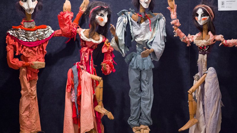 "Lalka - forma - figura" to wystawa, która zwraca uwagę na bogactwo i różnorodność teatru lalkowego (fot. mat. organizatora)