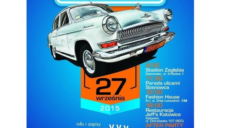 VI Sosnowieckie Spotkanie Starych Samochodów to zlot z mnóstwem atrakcji (fot. mat. organizatora)