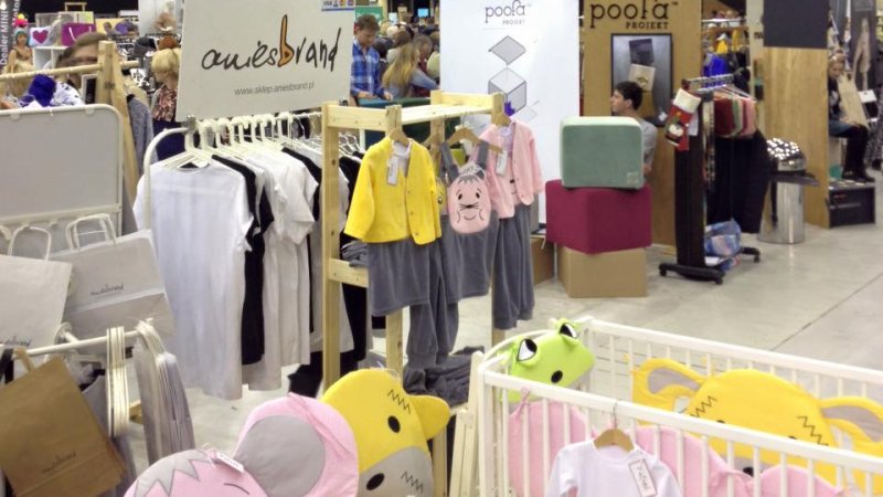 Produkty dla dzieci były prezentowane przez wiele małych polskich firm (fot. mat. FB Silesia Bazaar)