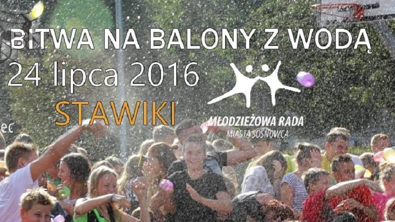 Muzyczna Bitwa na Balony z Wodą odbędzie się nad jeziorem Stawiki (fot. mat. organizatora)