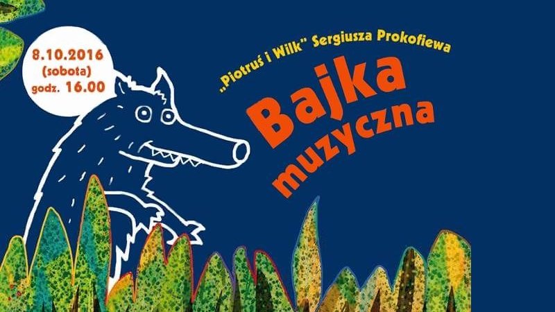 "Piotruś i Wilk" to bajka muzyczna, którą możecie zobaczyć w Sosnowieckim Centrum Sztuki (fot. mat. organizatora)