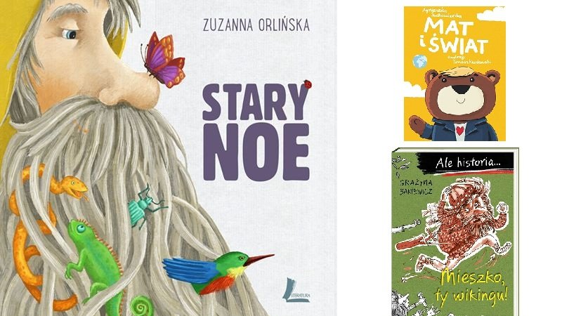 Nagrodzona została książka Zuzanny Orlińskiej "Stary Noe" (fot. mat. organizatora)