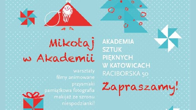 "Mikołaj w Akademii" to świąteczne warsztaty i niespodzianki dla najmłodszych (fot. mat. organizatora)