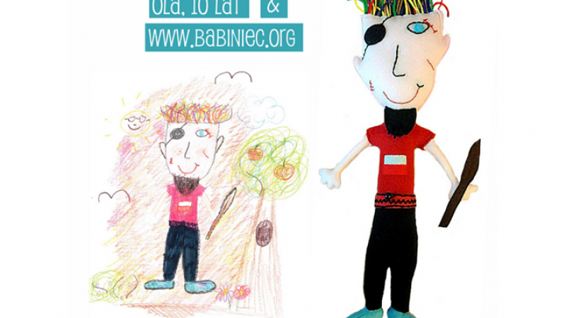 Maja Mencel wiernie odwzorowuje wszystkie detale dziecięcych rysunków (fot. Maja Mencel) 