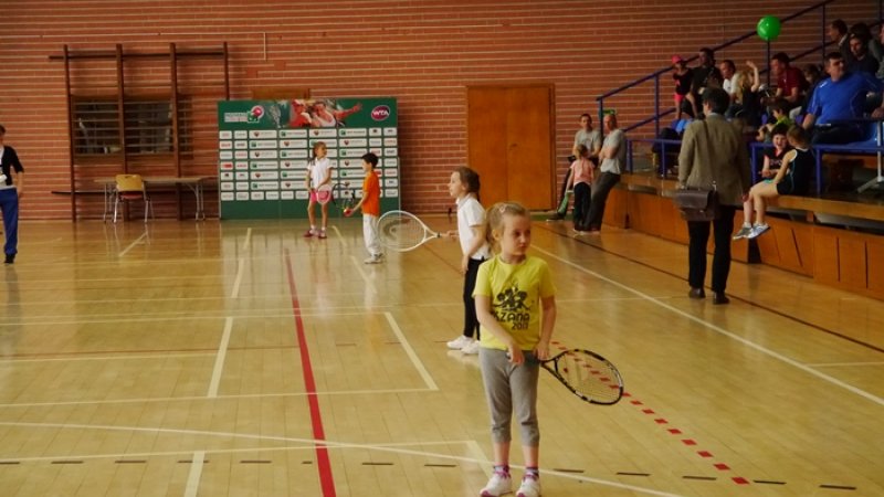 Kids Cap towarzyszył turniejowi BNP Paribas Katowice Open (fot.dok)