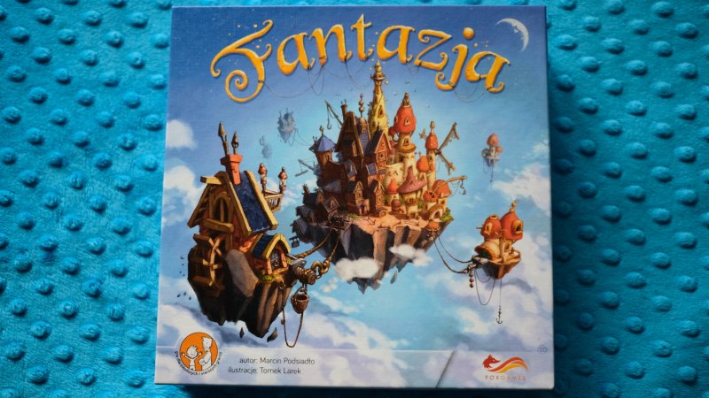 "Fantazja" to budowanie baśniowych krain od wydawnictwa FoxGames (fot. Ewelina Zielińska)