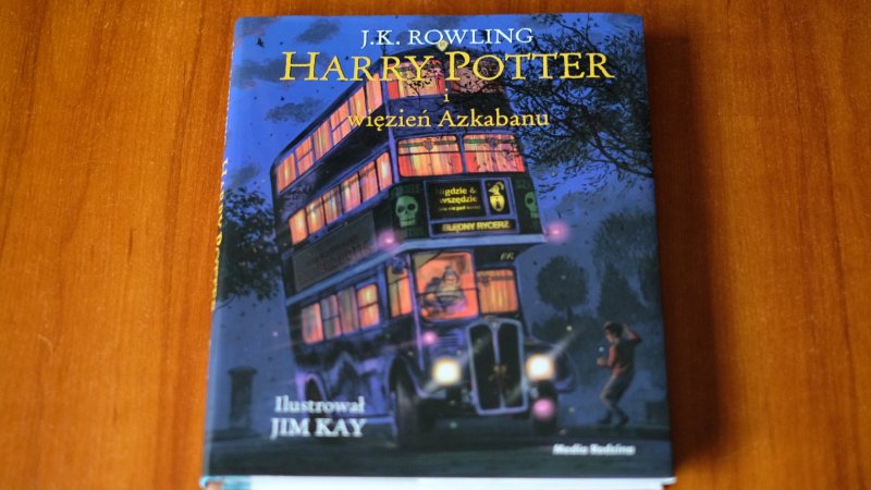 Dotychczas ukazały się trzy tomy edycji ilustrowanej przygód Harry'ego Potter (fot. Ewelina Zielińska)