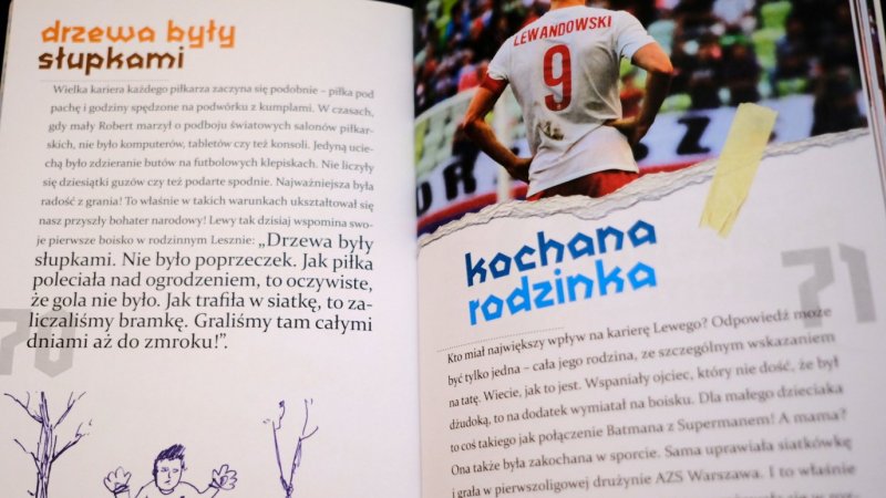 Ciekawe pomysły na książki o piłce nożnej znajdziecie w wydawnictwie RM (fot. Ewelina Zielińska)