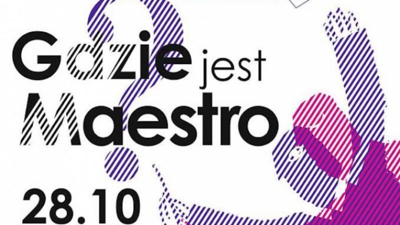 "Gdzie jest Maestro" to gra towarzysząca X Międzynarodowemu Konkursowi Dyrygentów (fot. mat. organizatora)