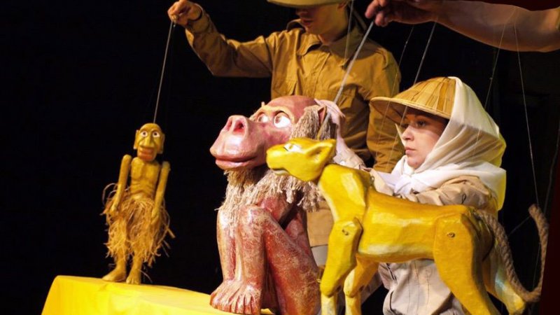 "Takie sobie bajeczki" to zabawne hisotrie o zwierzętach (fot. mat. Teatr Gry i Ludzie)