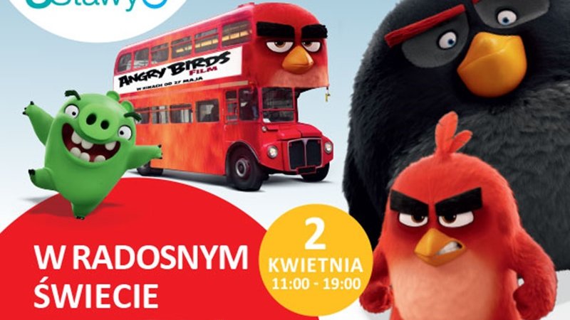 Popularne i lubiane Angry Birds przyjadą do Katowic (fot. mat. organizatora)