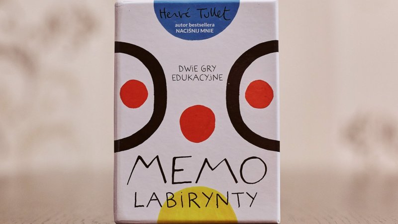 "Memo Labirynt" to niesamowita kreatywna zabawa autorstwa Herve Tulleta (fot. Ewelina Zielińska)