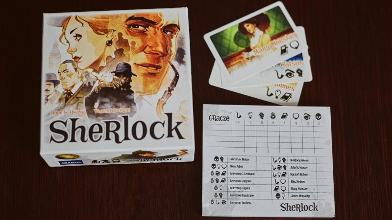 Mamy dla Was dwa egzemplarze gry "Sherlock" od wydawnictwa Granna (fot. Ewelina Zielińska)