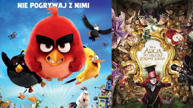 W katowickim kinie Planet Cinema możecie oglądać "Angry Birds Film" oraz "Alicję po drugiej stronie lustra" (fot. mat. Planet Cinema)