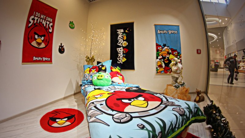 Sklep z marką Angry Birds otwarto w CH Europa Centralna w Gliwicach. To pierwszy taki sklep w Polsce (fot. materiały prasowe)