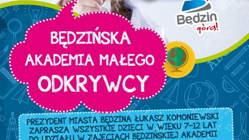 Będzińska Akademia Małego Odkrywcy zaprasza na zajęcia (fot. mat. organizatora)