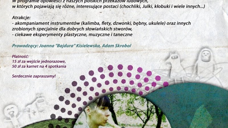 MOK Żory zaprasza na "Baśnie czterech stworów" czyli spotkania z baśniami polskimi dla dzieci (fot. materiały organizatora)