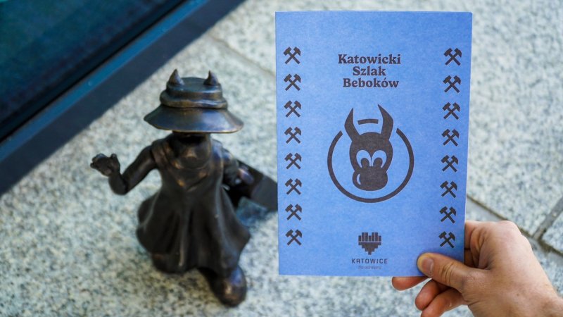 Folder do zbierania pieczątek można odbierać w Regionalnym Centrum Informacji Turystycznej (fot. archiwum zdjęć FB Miasto Katowice)