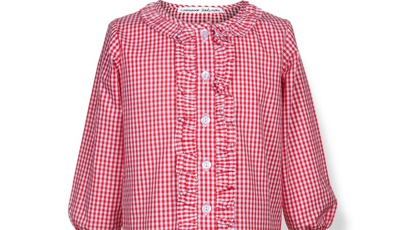 Ubranka firmy Czerwone Jabłuszko inspirowane są modą dziecięcą retro z lat trzydziestych, pięćdziesiątych i sześćdziesiątych ub. wieku (fot. mat. Czerwonego Jabłuszka)