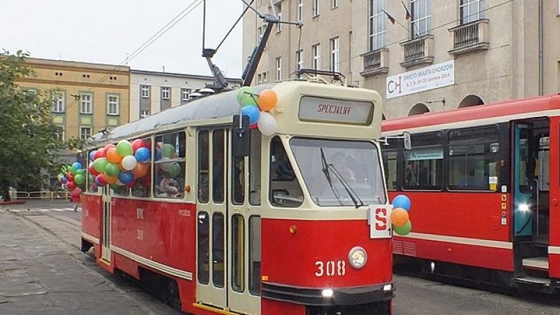 Na imprezę dowiezie "Cukierkowy tramwaj", który będzie kursował jedynie 1 czerwca w godz. od 12 do 17 (fot. archiwum zdjęć Facebooka Katowic-oficjalnego profilu miasta)